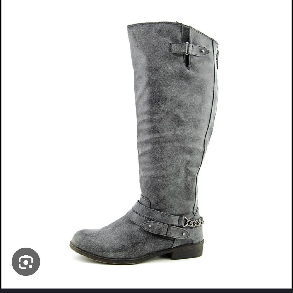 Steve Madden Canyon Gray Tall Boots